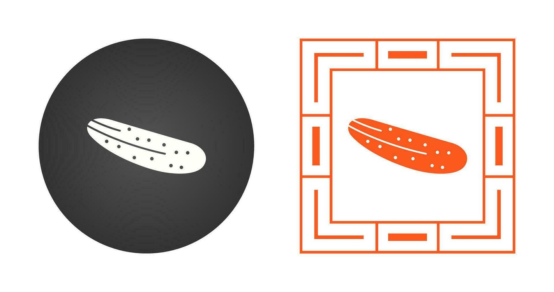 Cucumber Vector Icon