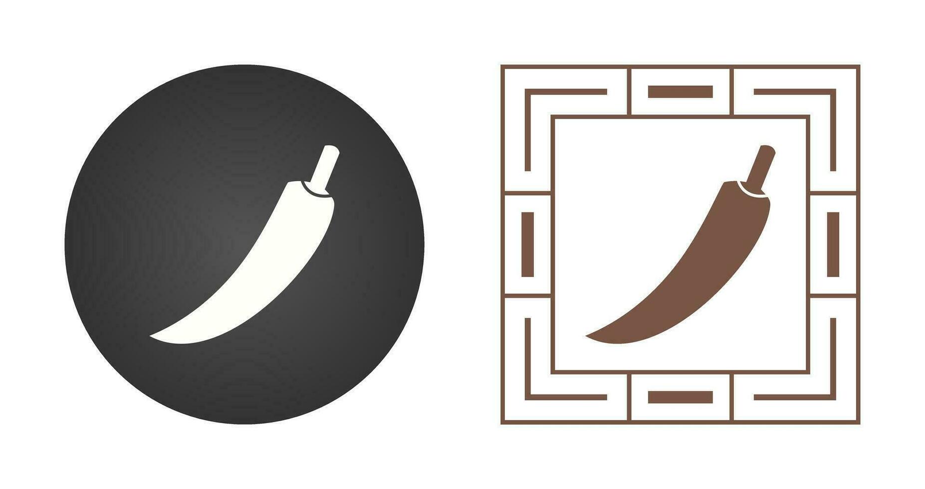 Chilli Vector Icon