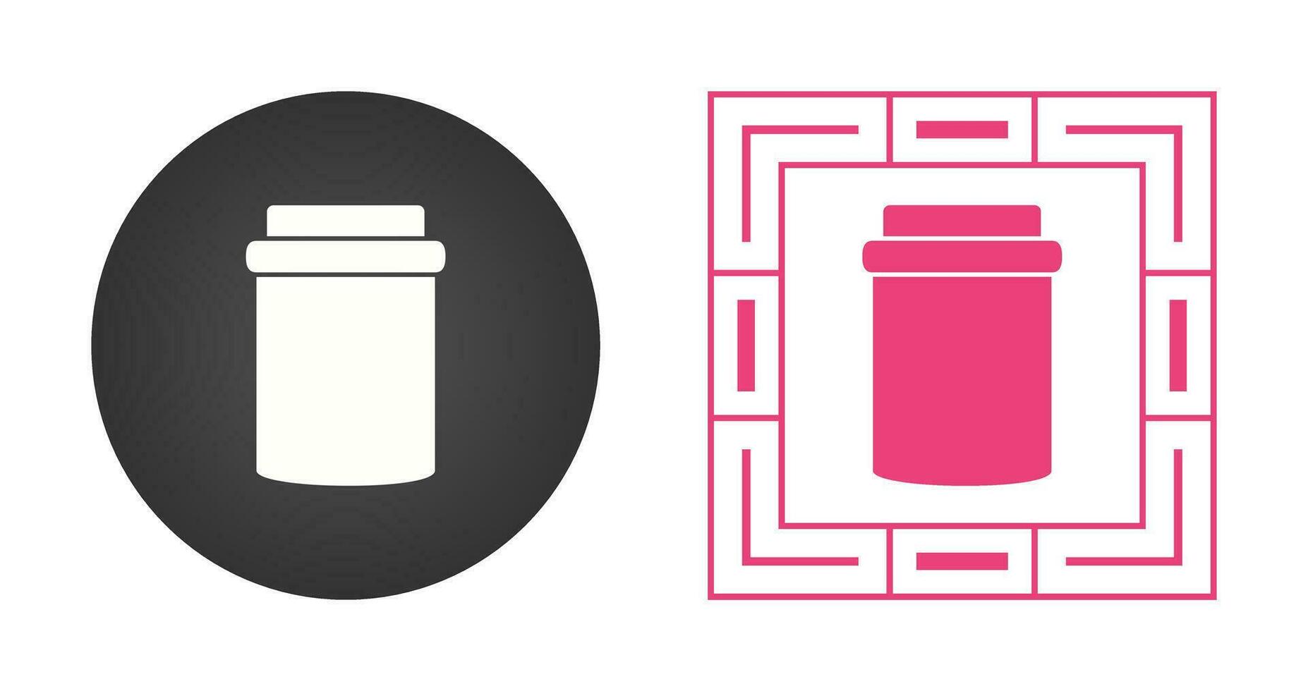Jam Bottle Vector Icon