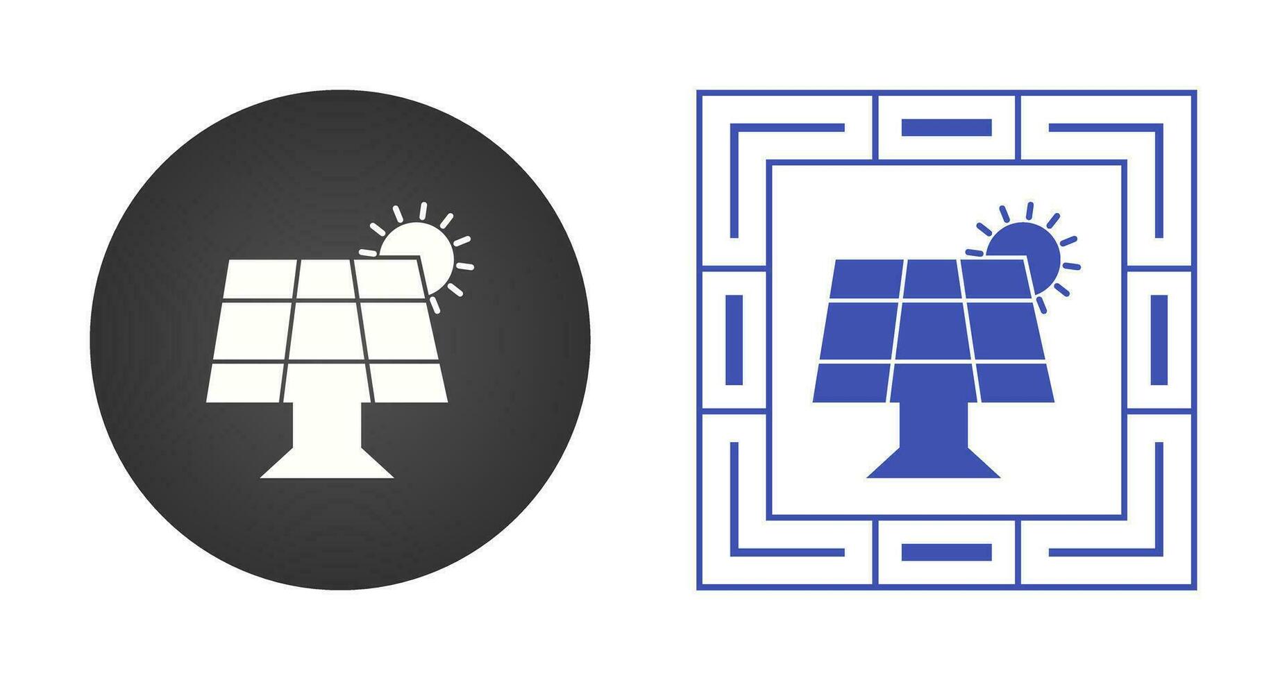 Solar Panel Vector Icon