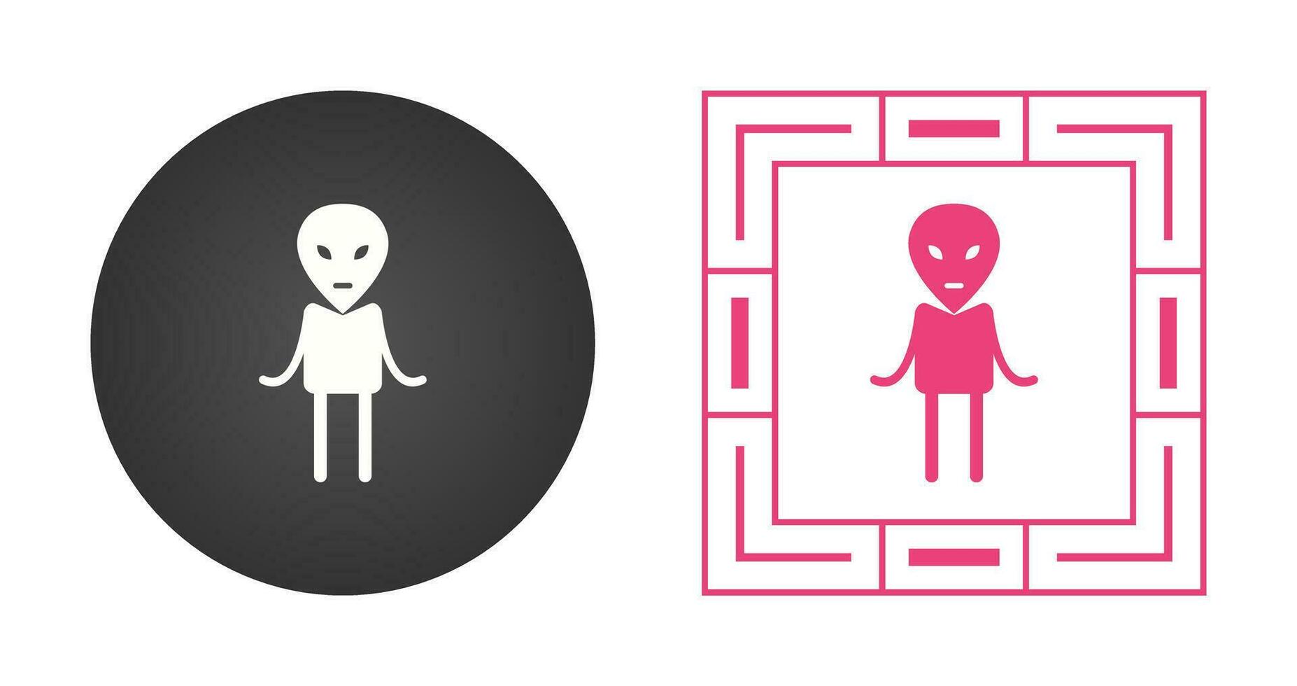 Alien Vector Icon