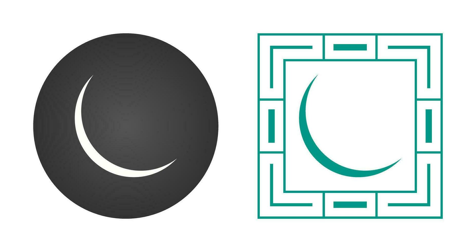 New Moon Vector Icon