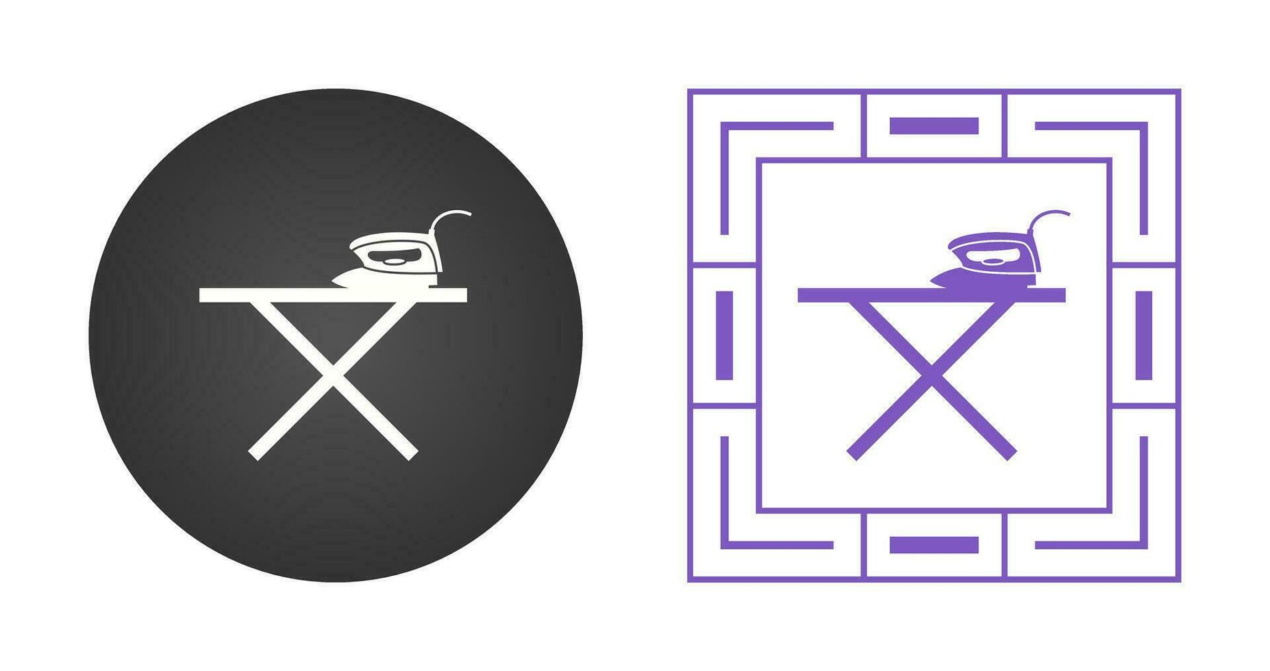 Iron Stand Vector Icon