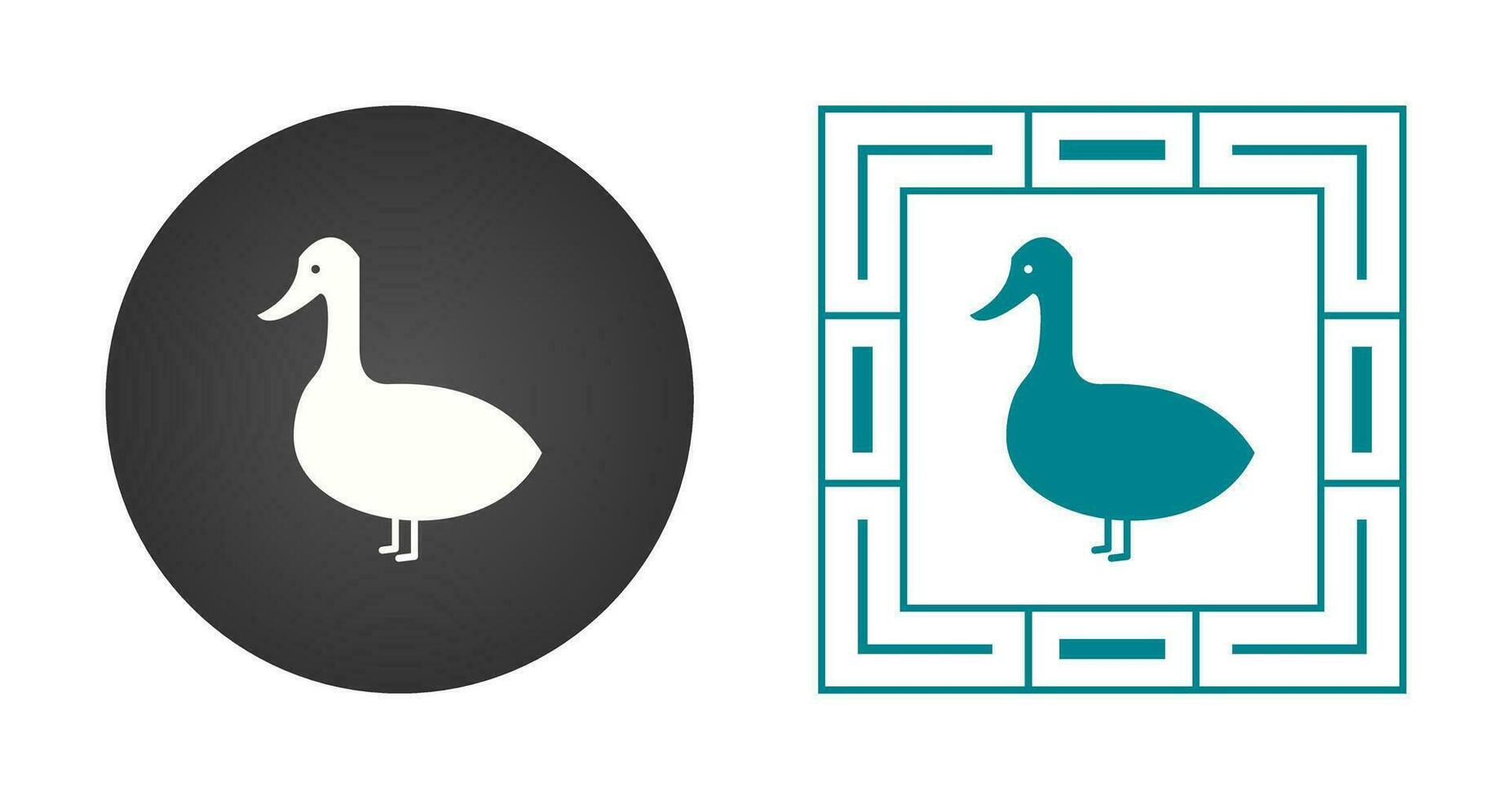 Duckling Vector Icon