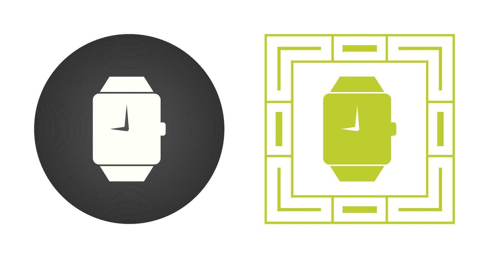 Stylish Watch Vector Icon