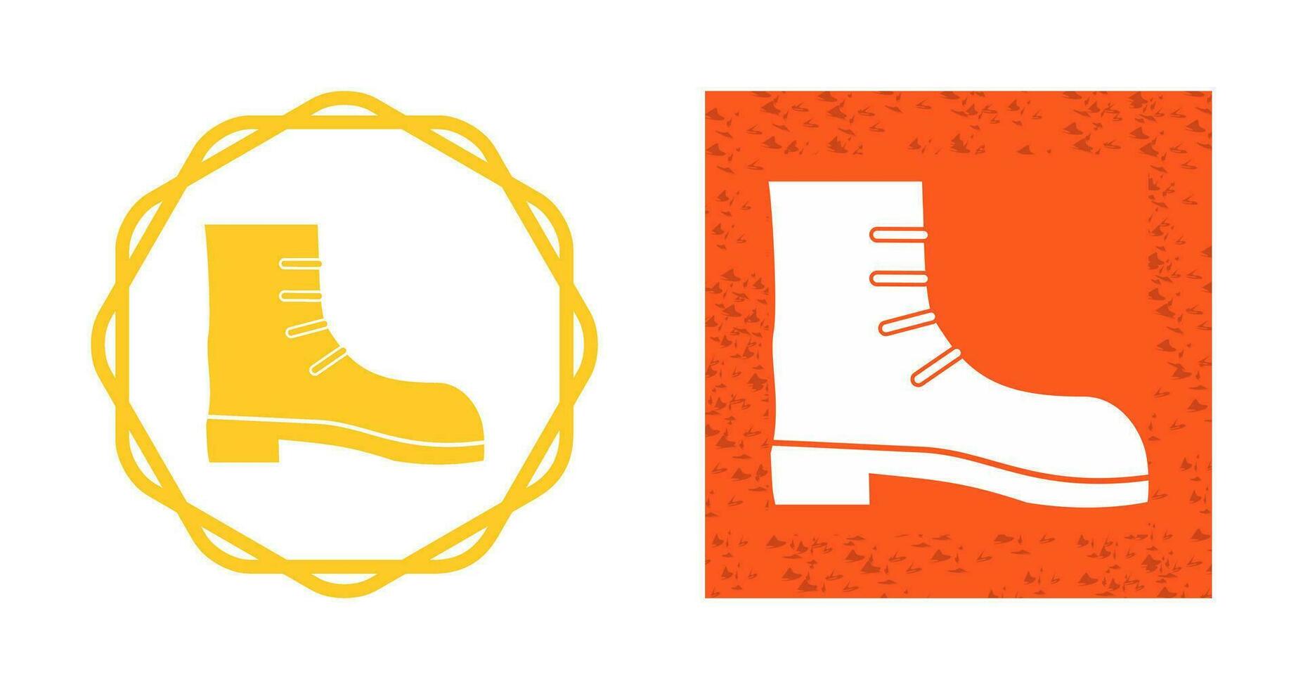 Camping Boot Vector Icon