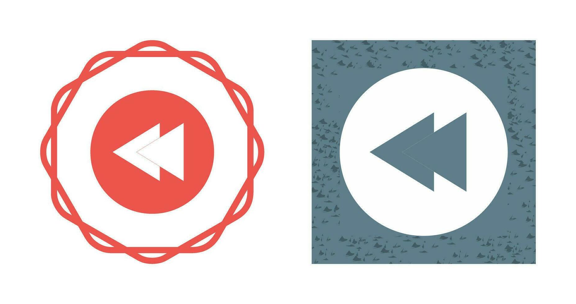 Previous Track Vector Icon