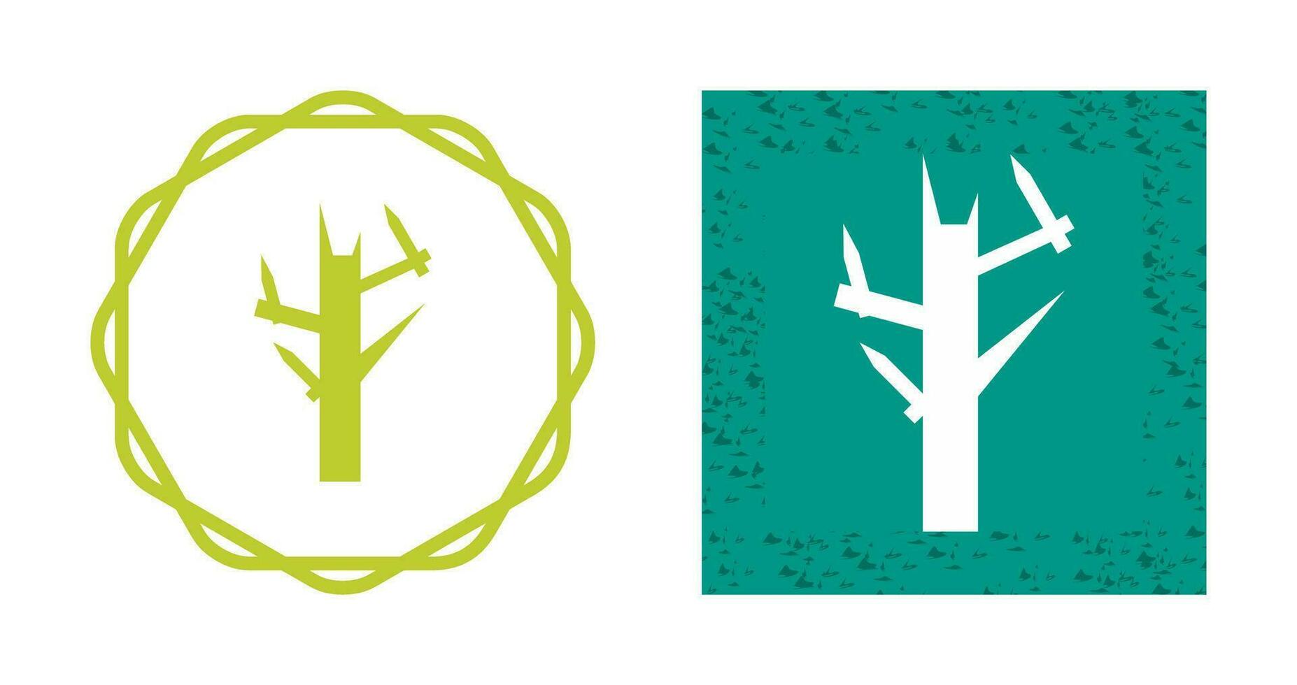 Tree with no leaves Vector Icon