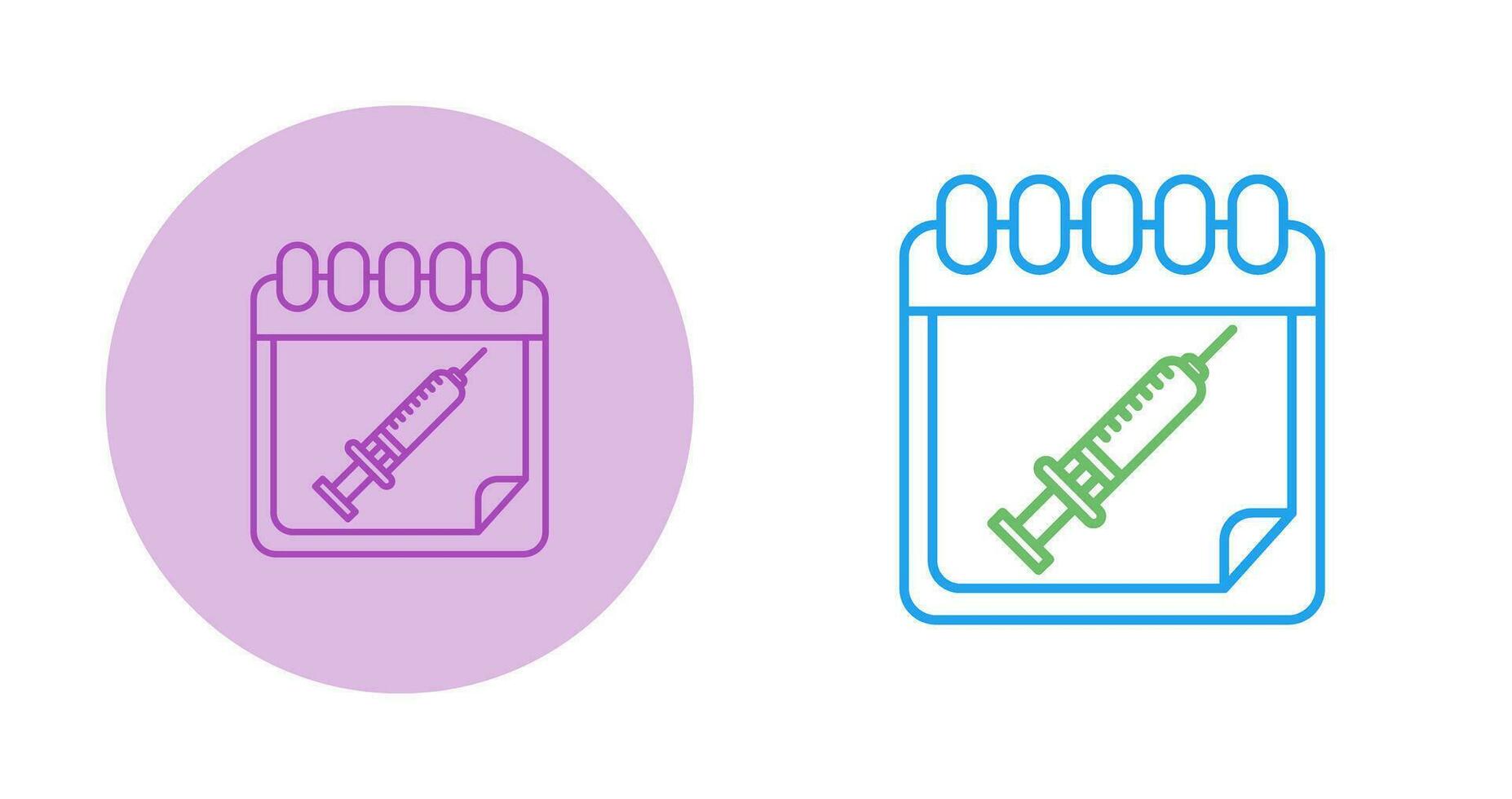 Vaccine Time Vector Icon