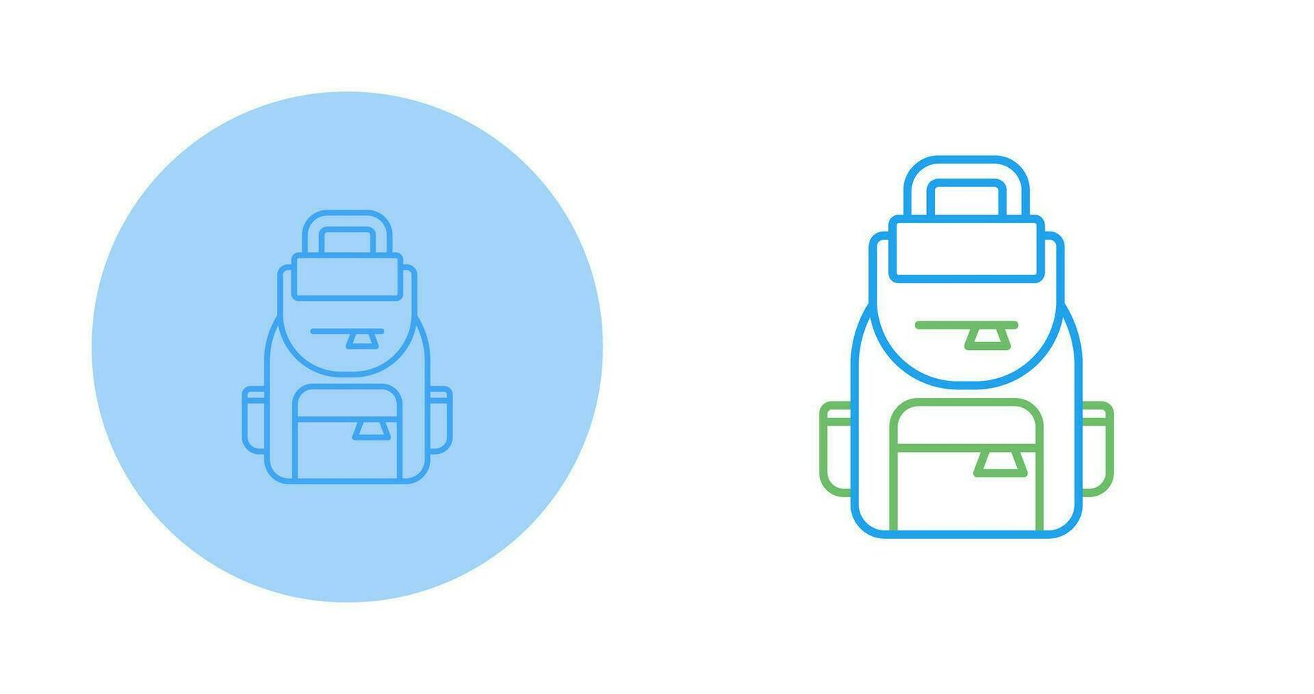 Backpack Vector Icon