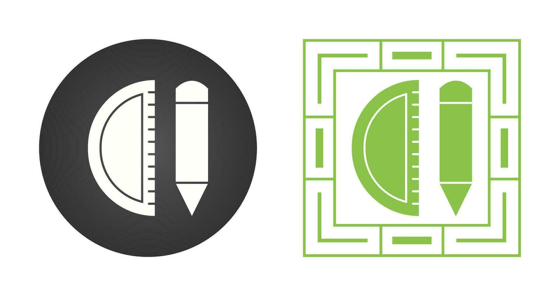 Geometry Tools Vector Icon