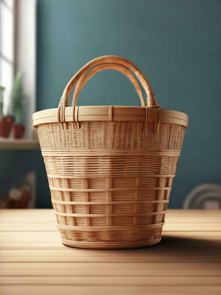 free clean realistic basket photo