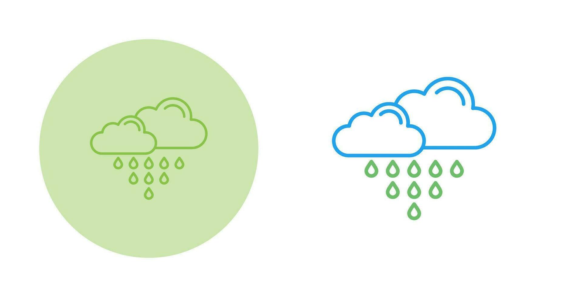 Acid Rain Vector Icon
