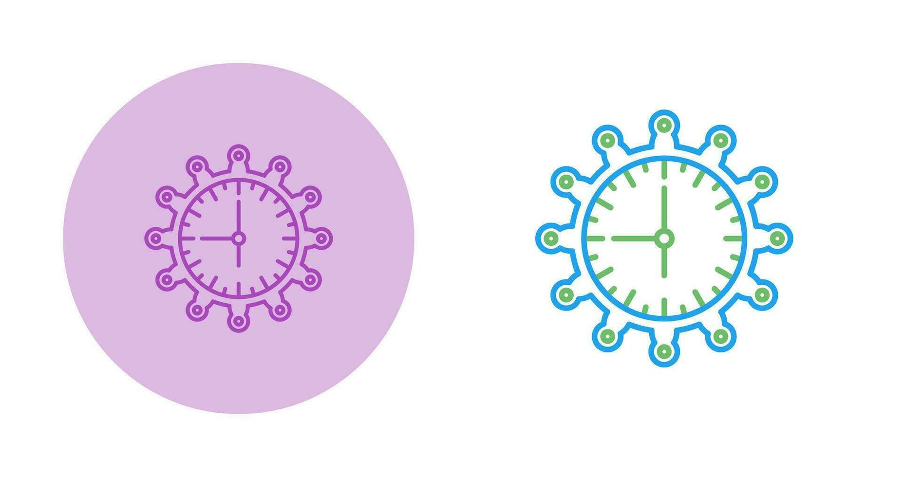Clock Vector Icon