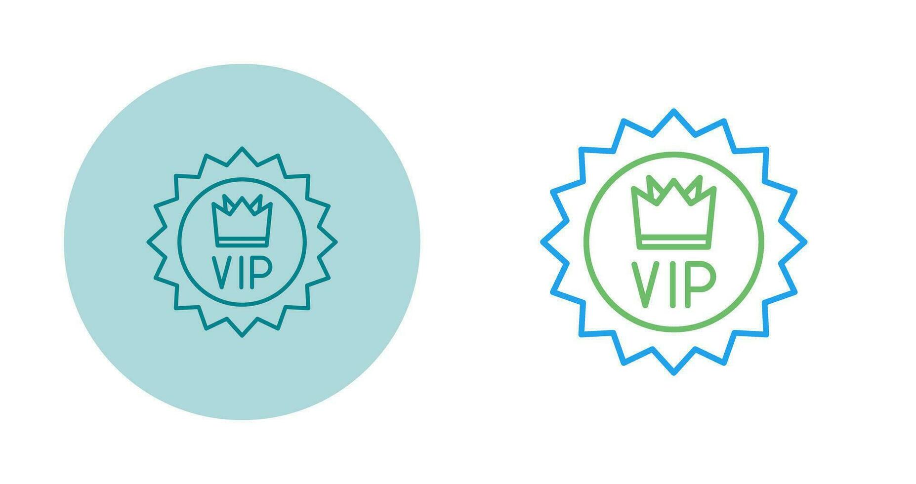 icono de vector vip