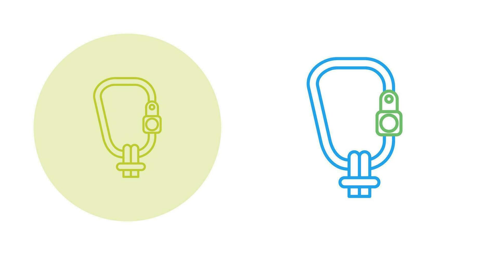Carabiner Vector Icon