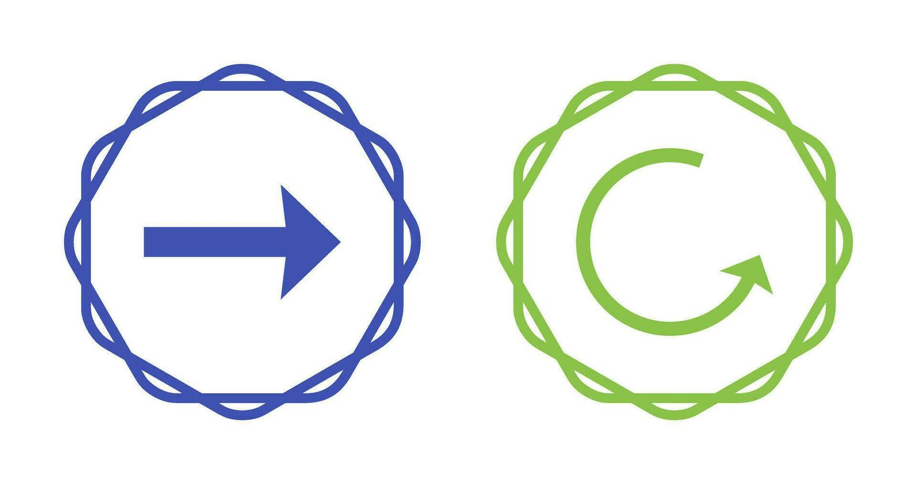 Right Back Arrow Vector Icon