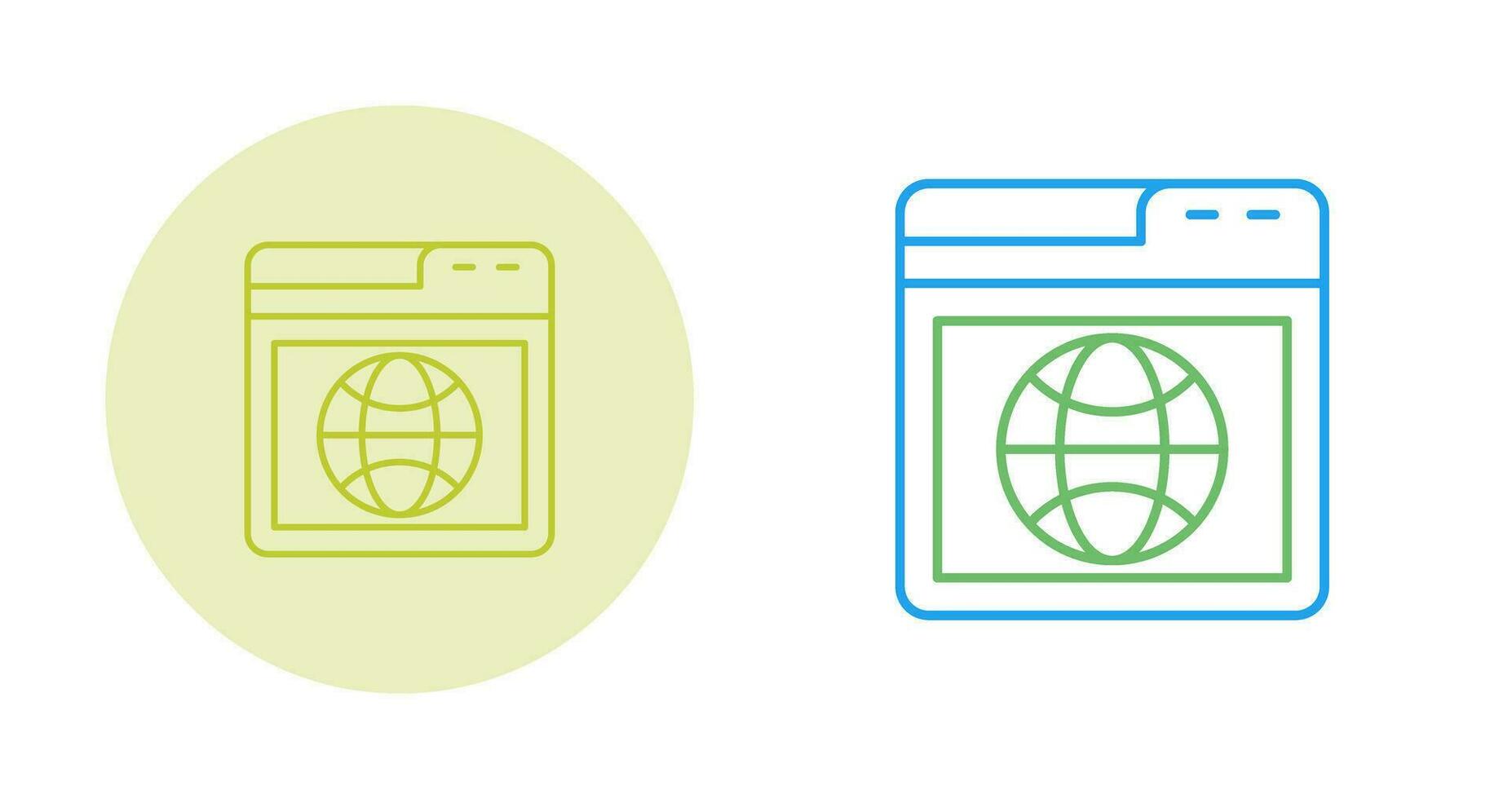 Web Browser Vector Icon