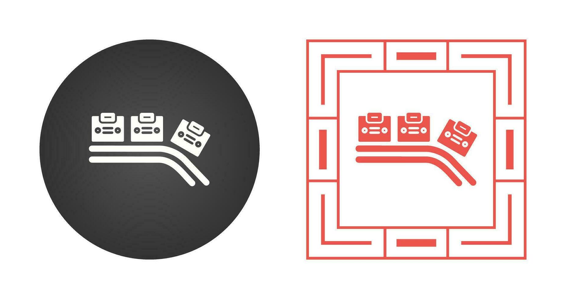 Conveyor Vector Icon