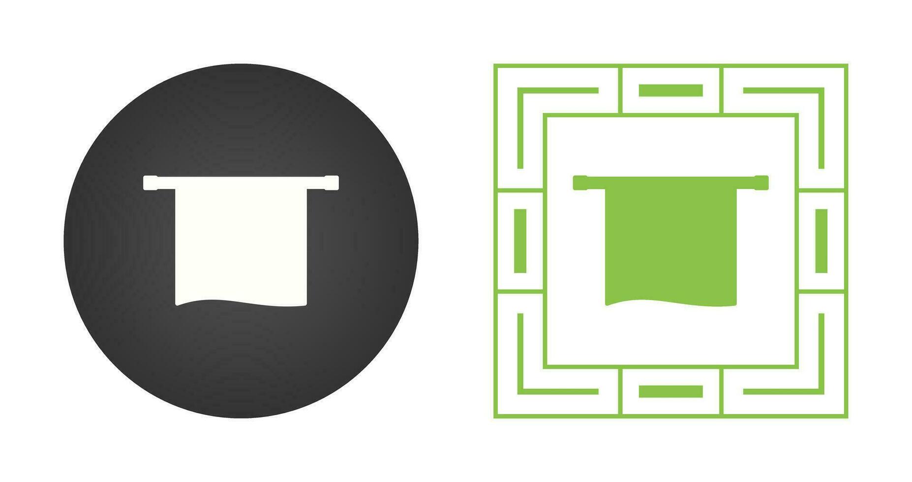 Towel Dryer Vector Icon