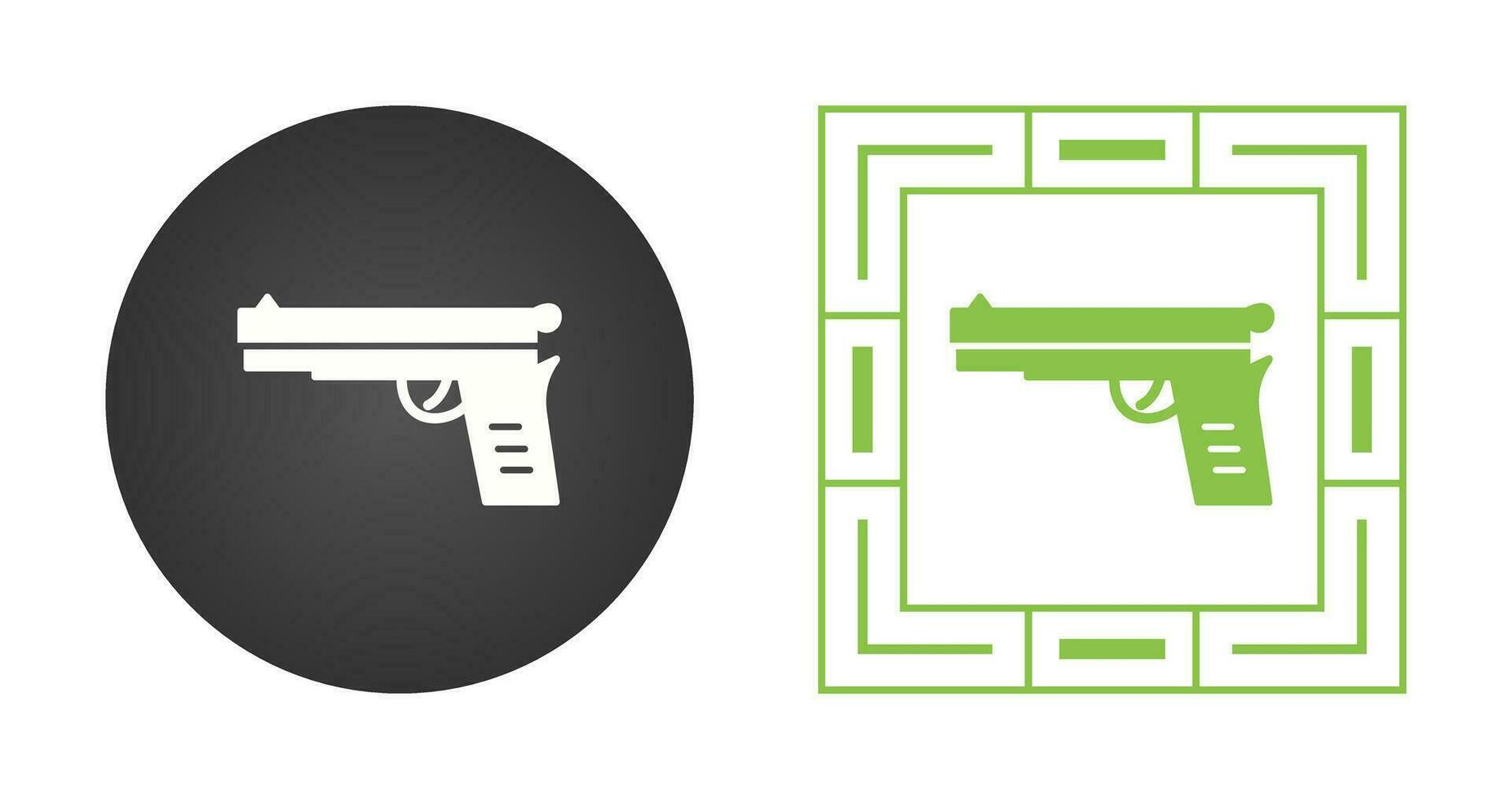 Pistol Vector Icon