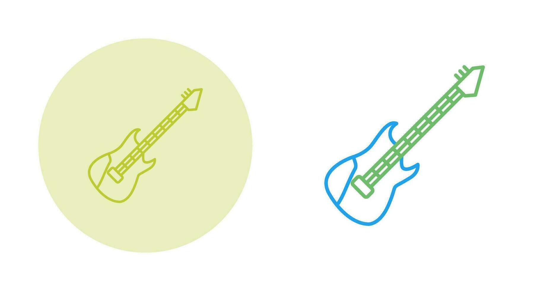 Electric Guitar Vector Icon