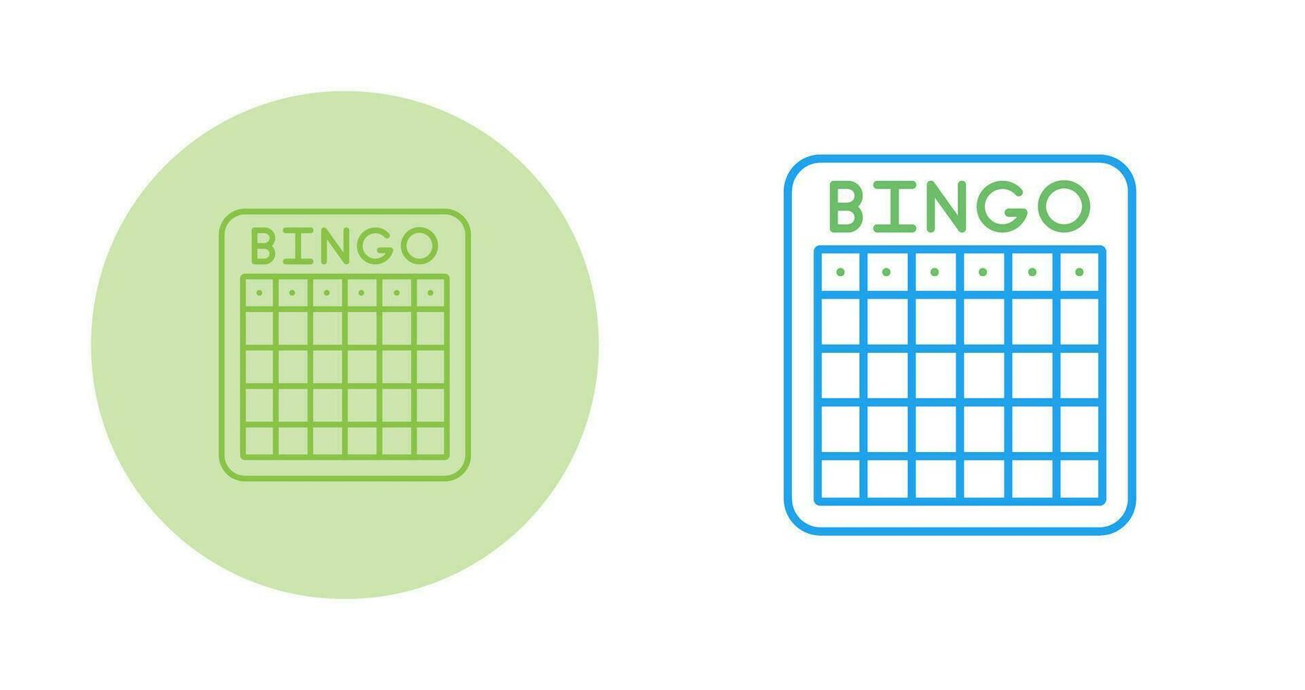 Bingo Vector Icon