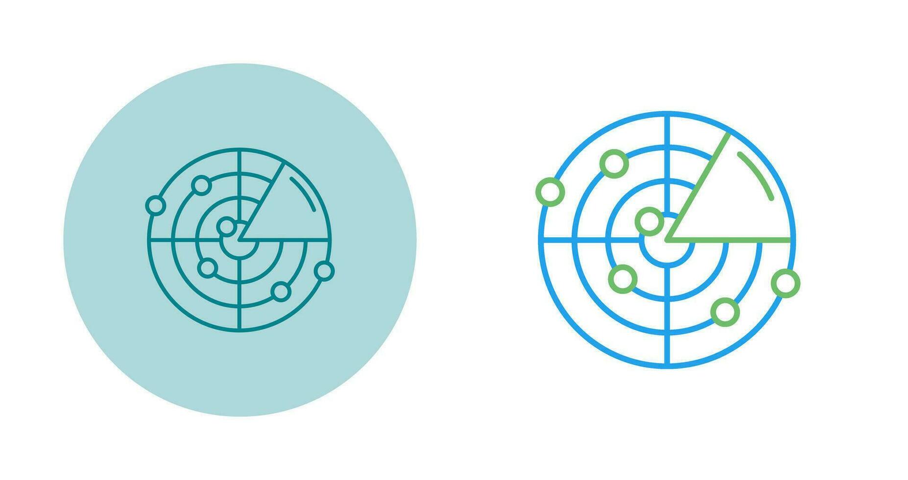 Radar Vector Icon