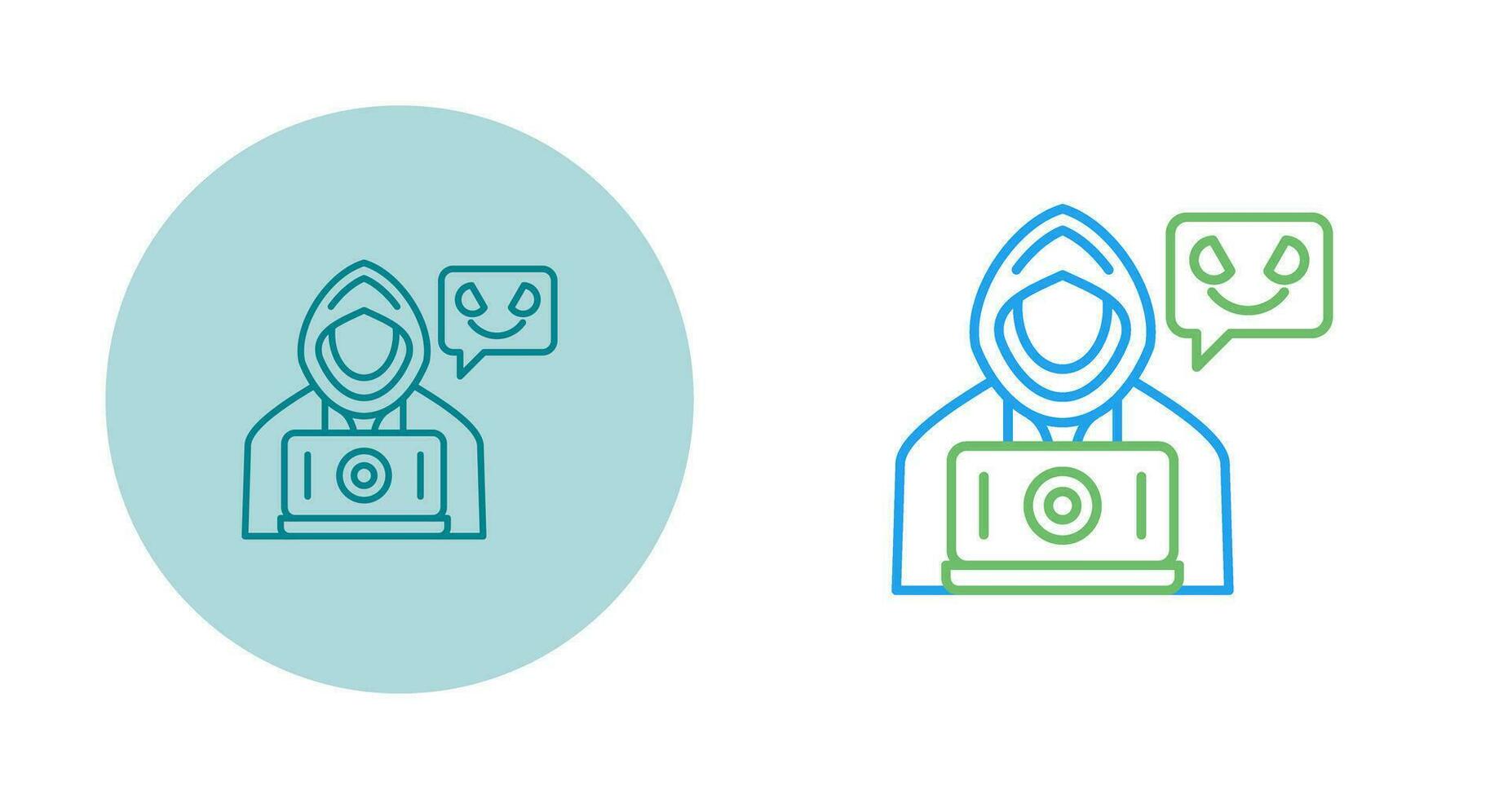 Cyber Attack Vector Icon
