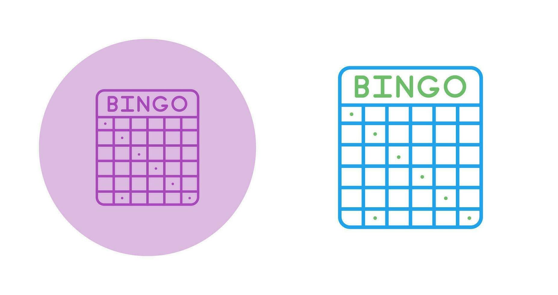 Bingo Vector Icon