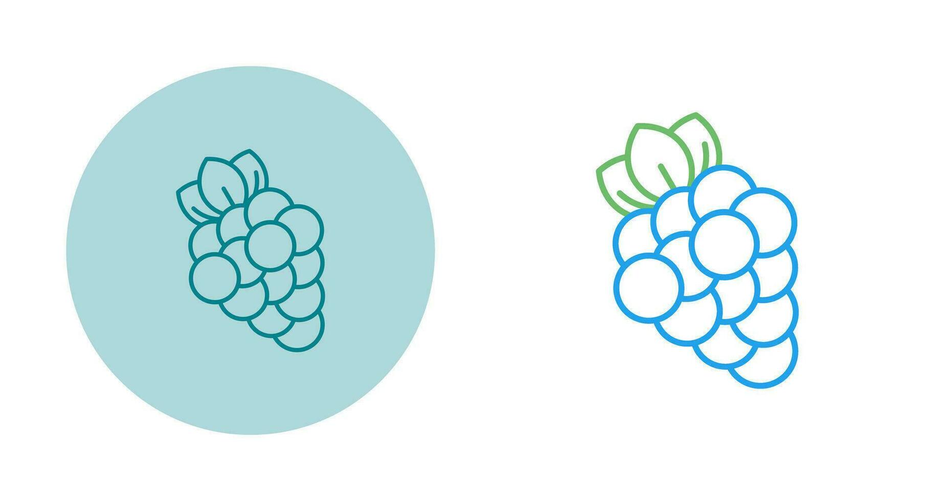 Grapes Vector Icon