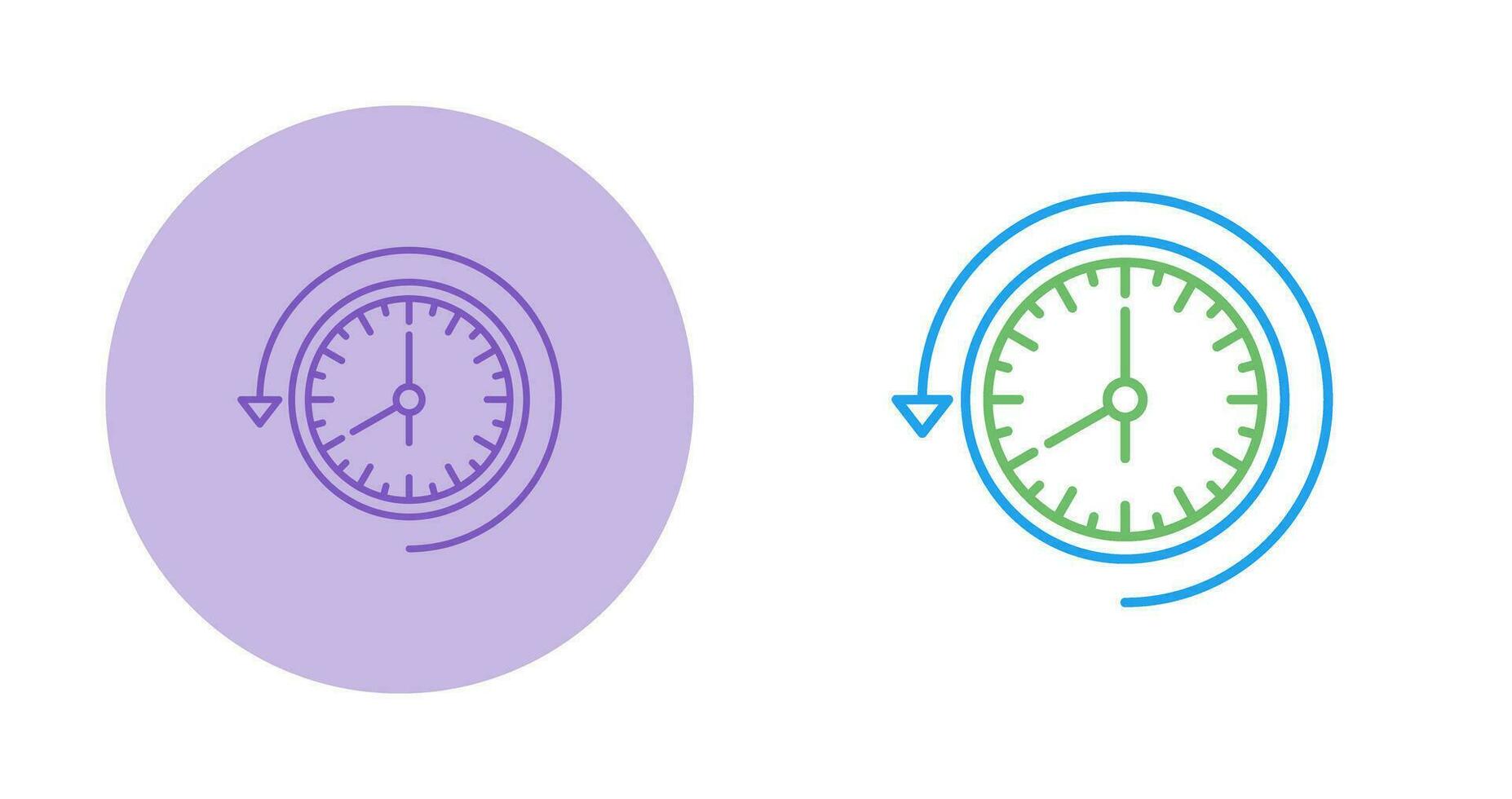 Past Time Vector Icon