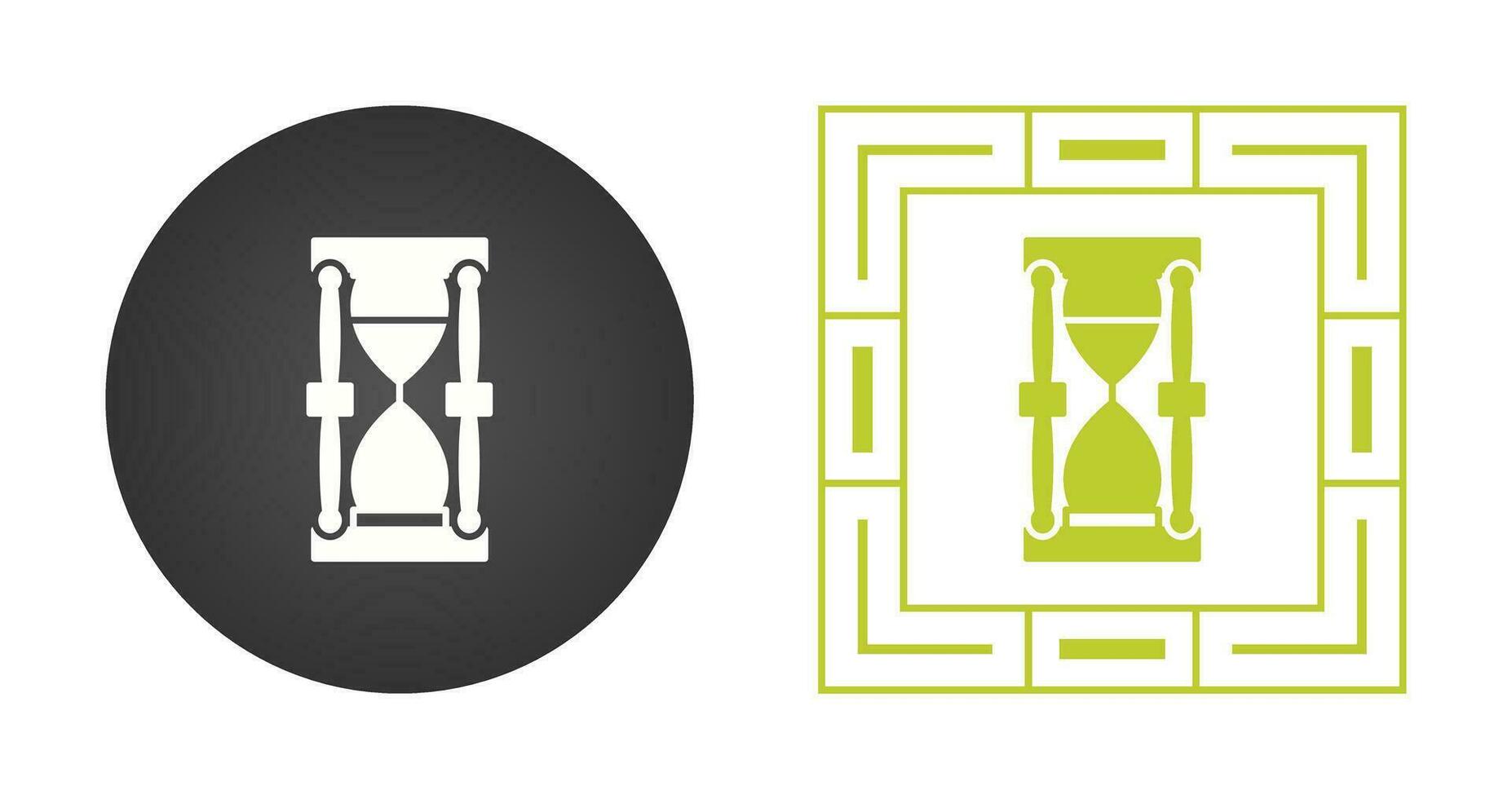 Sand glass Vector Icon