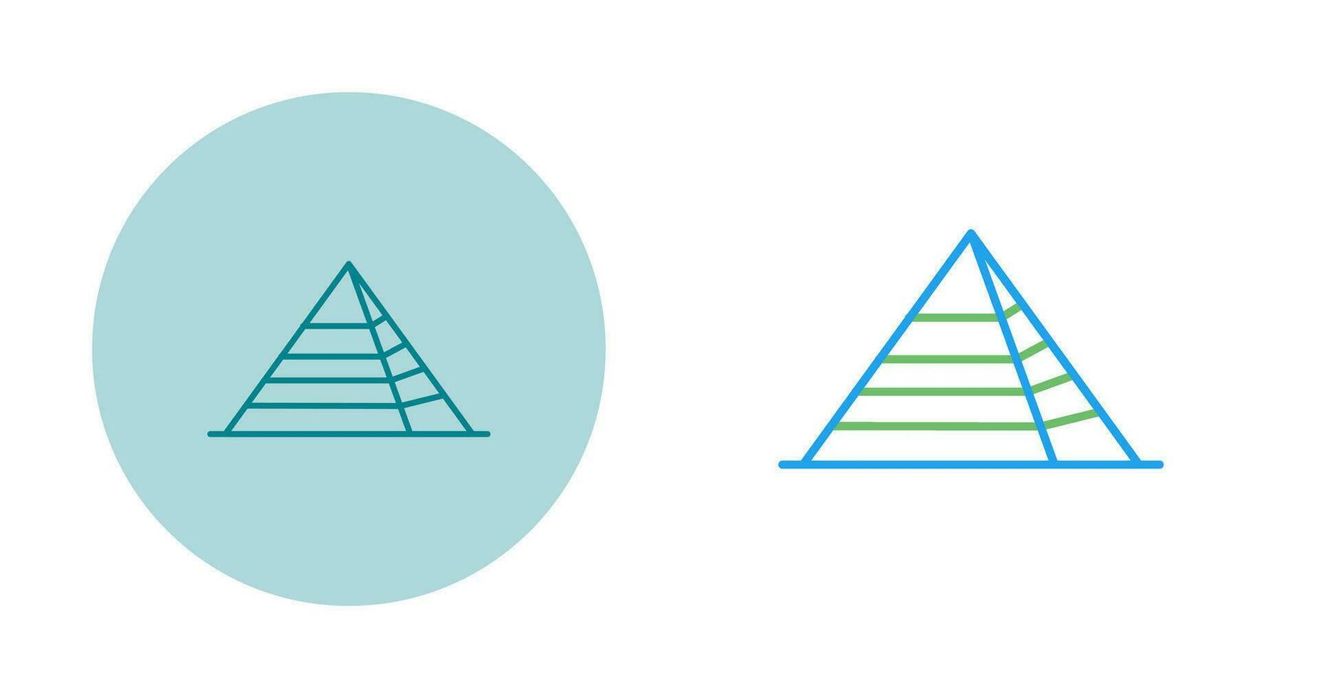 Pyramid Vector Icon
