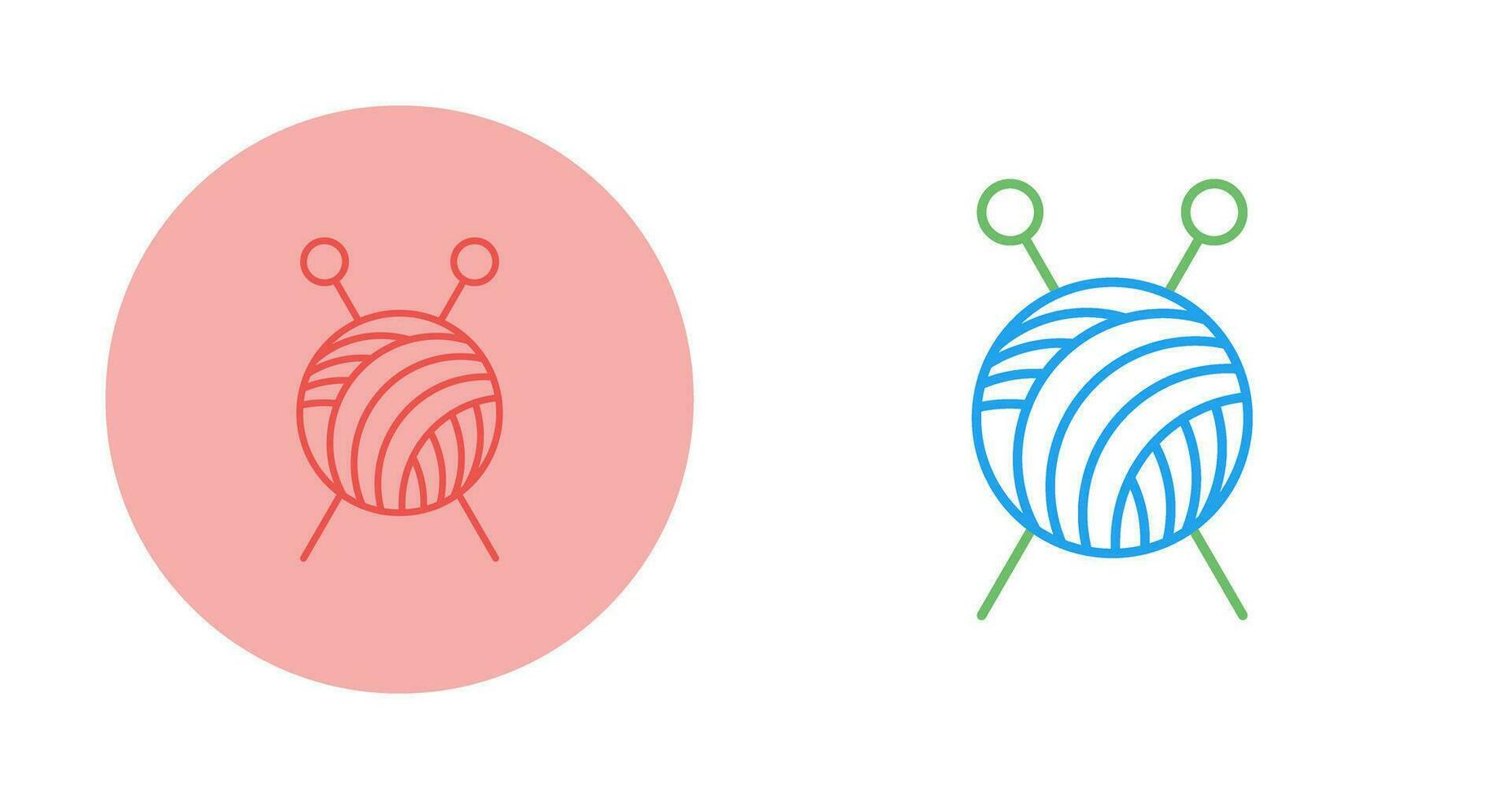 Knitting Vector Icon