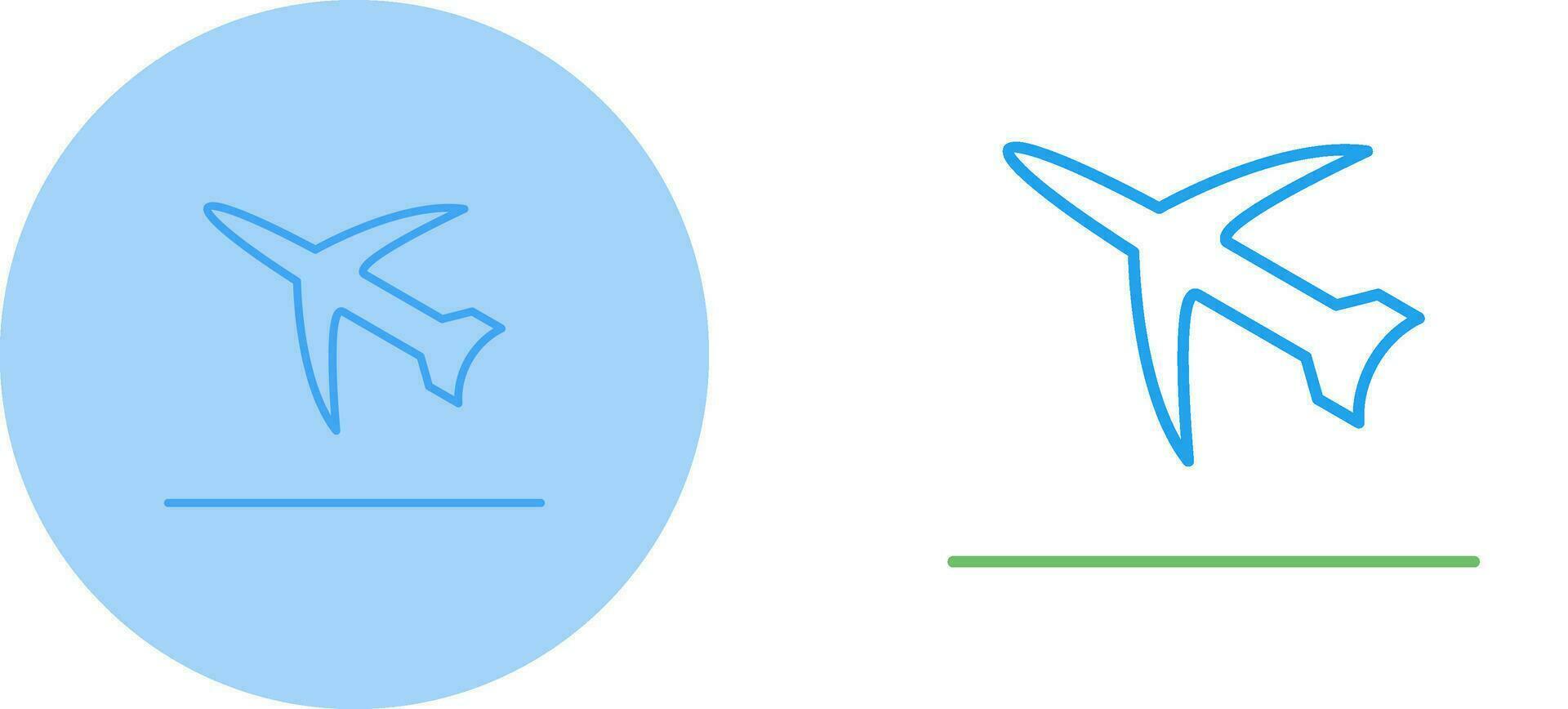 Flight Takeoff Vector Icon