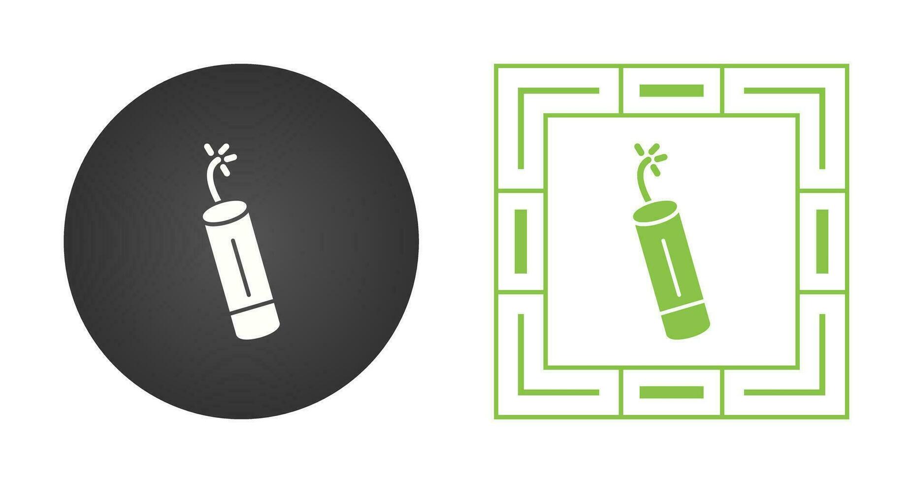 Single Dynamite Vector Icon