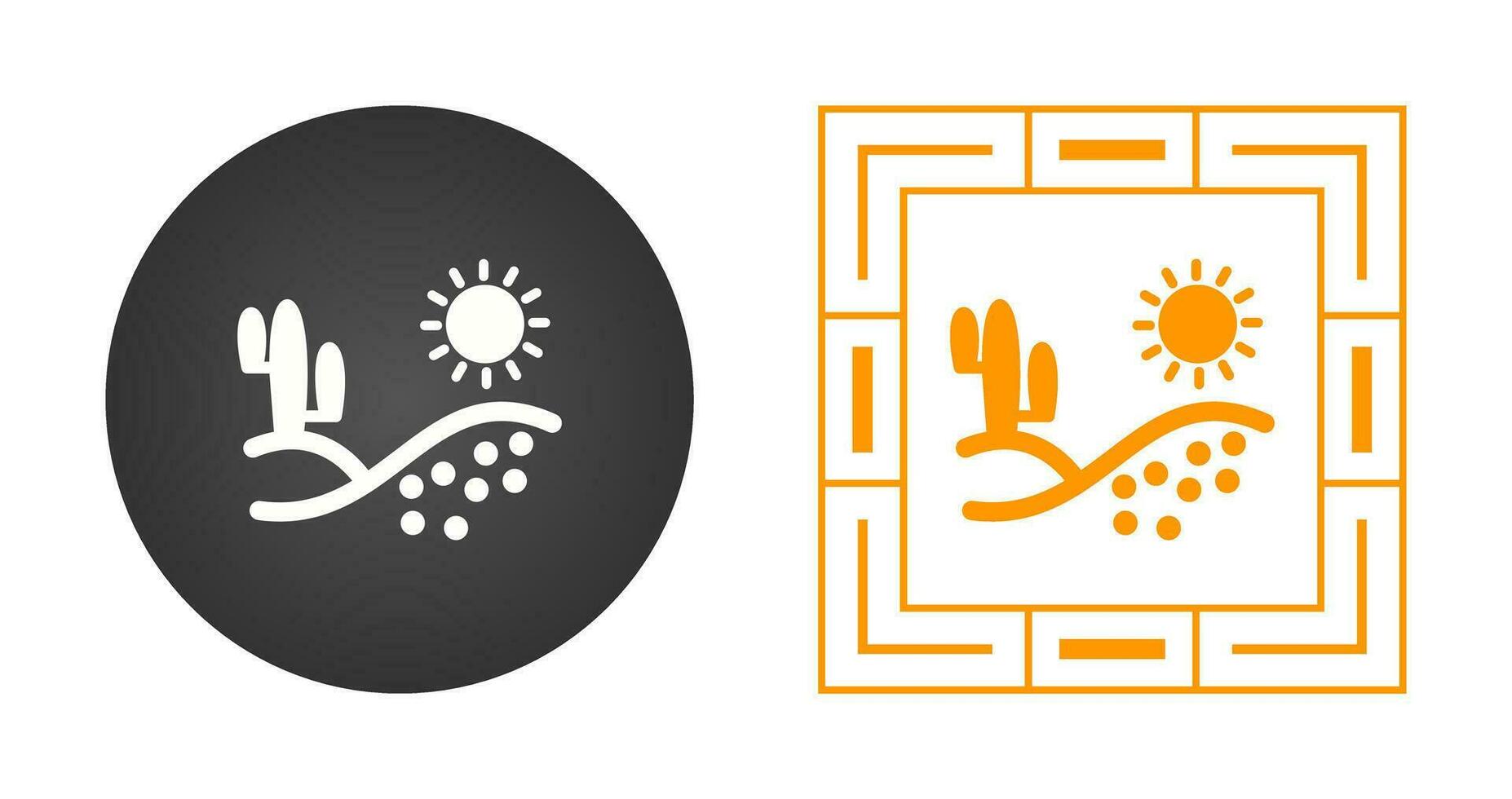Desert Vector Icon