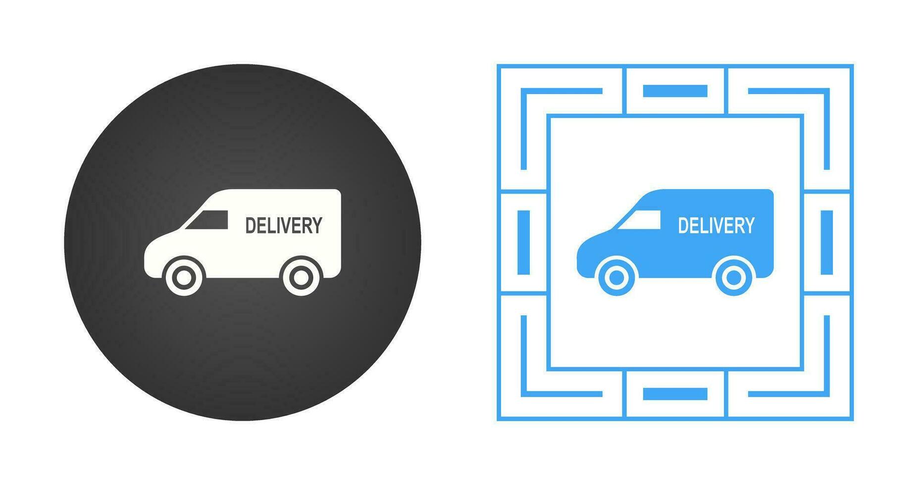 Delivery Car Vector Icon