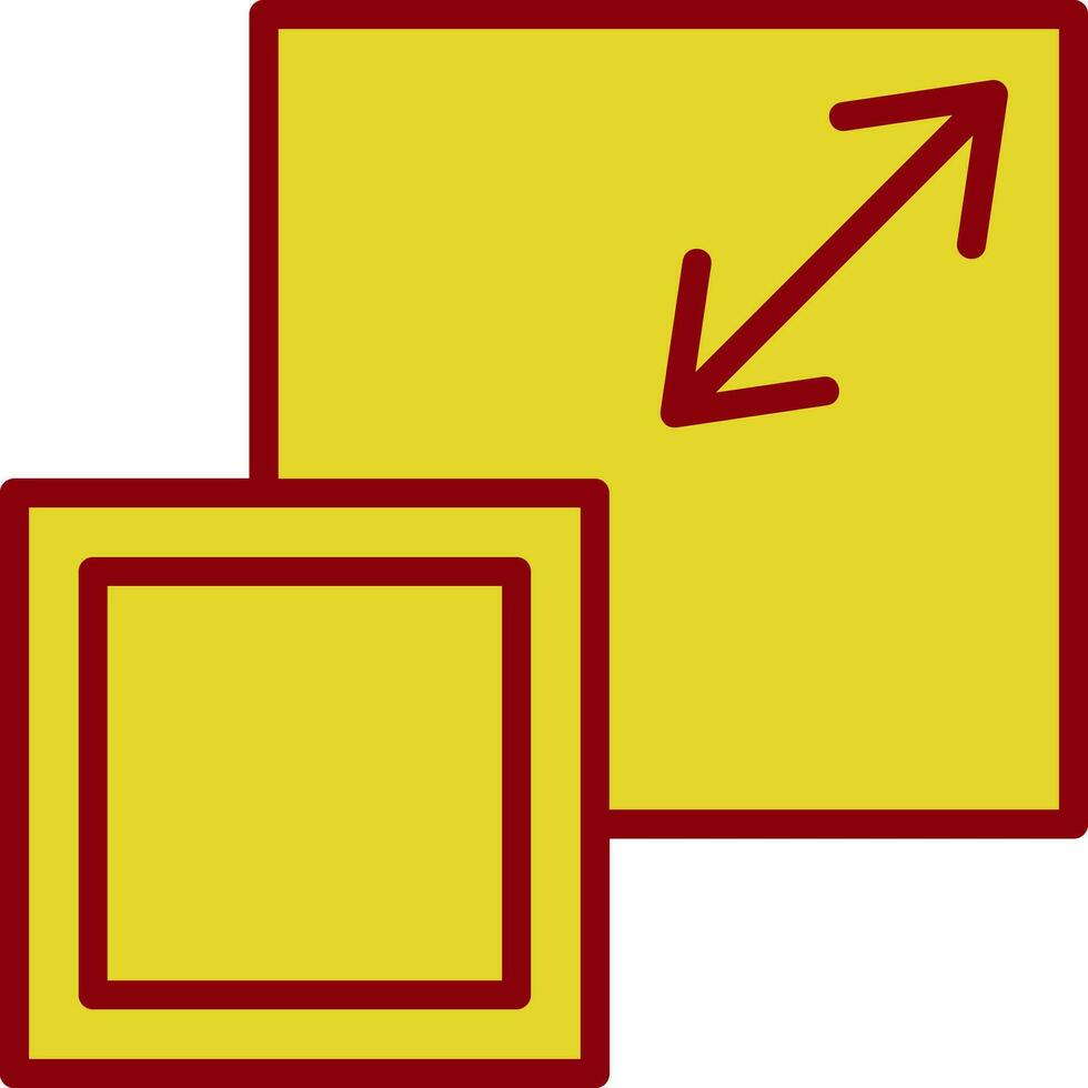 Resize Vector Icon Design