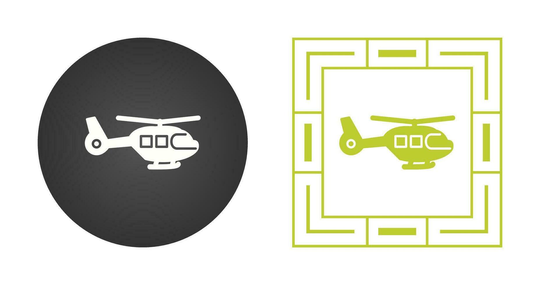 Helicopter Vector Icon