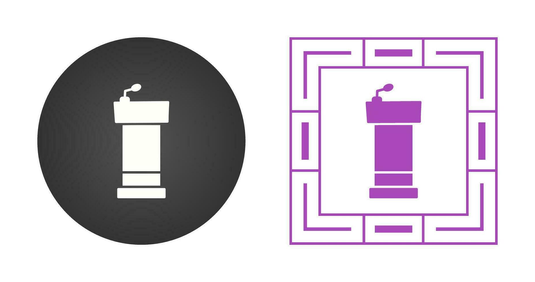 Podium Vector Icon