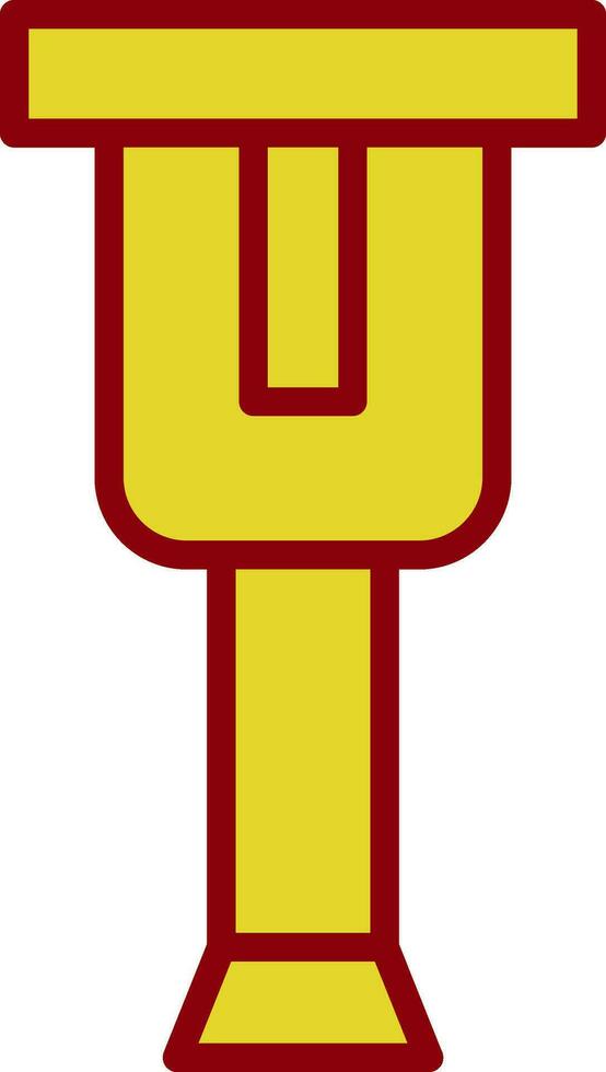 Pirate Leg Vector Icon Design
