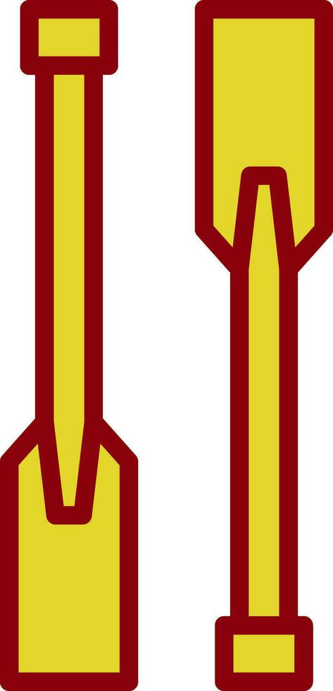 Paddles Vector Icon Design