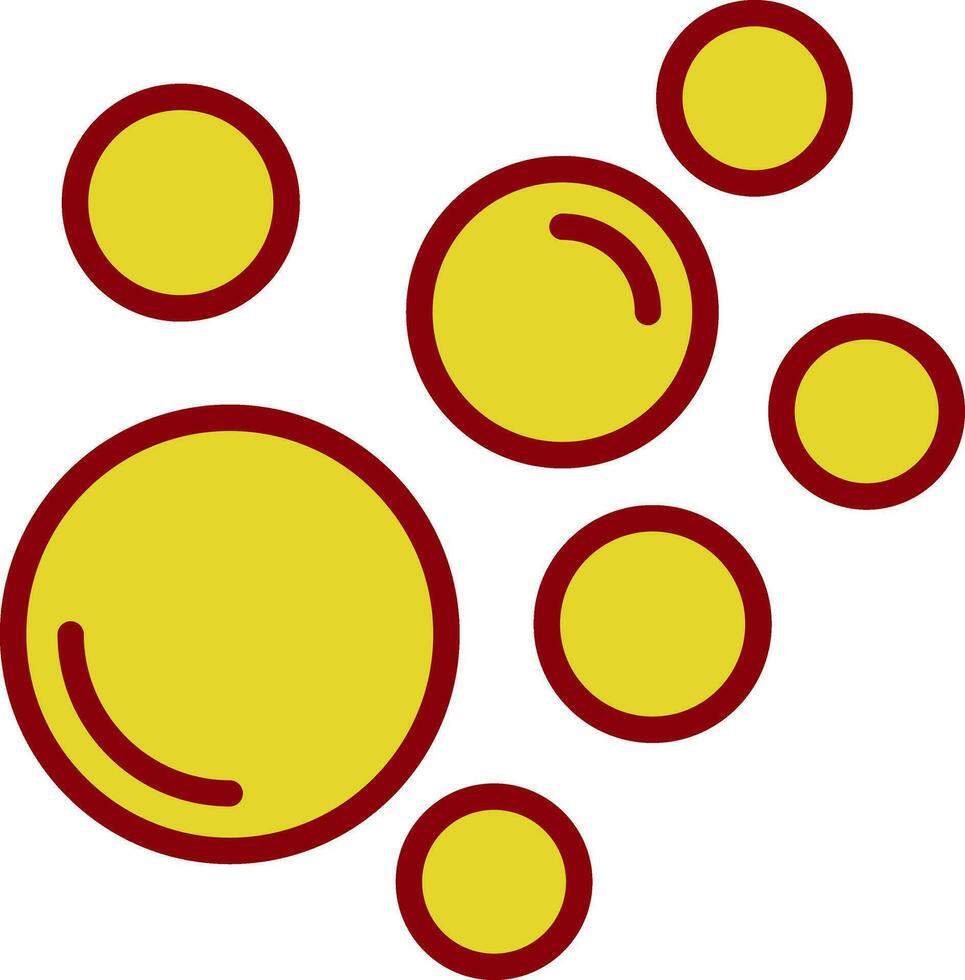 Bubbles Vector Icon Design