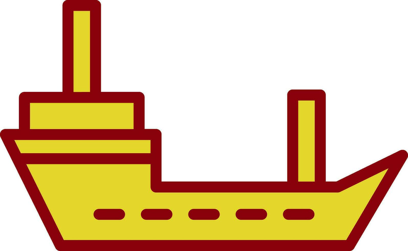 diseño de icono de vector de barco