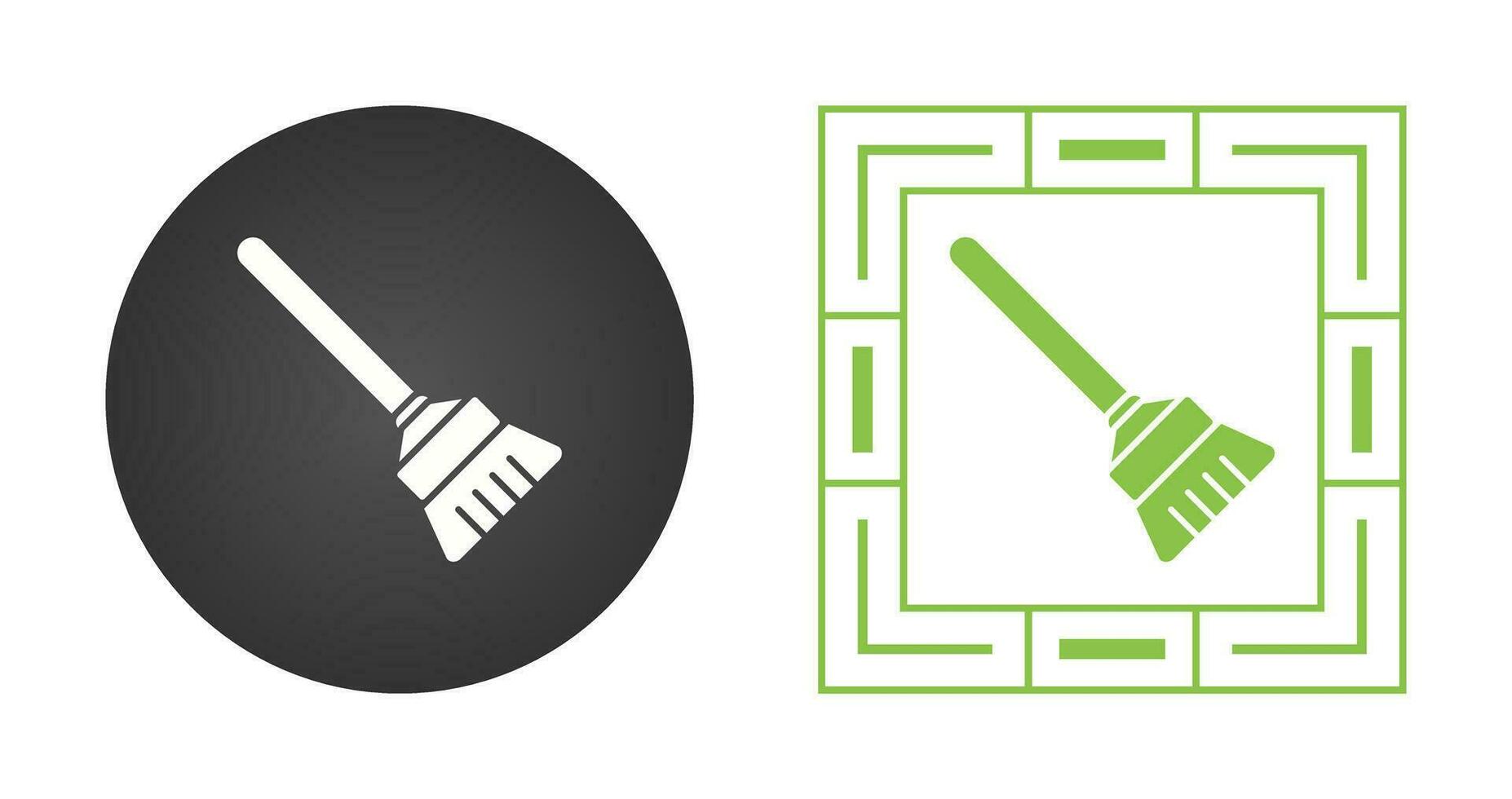 Broom Vector Icon