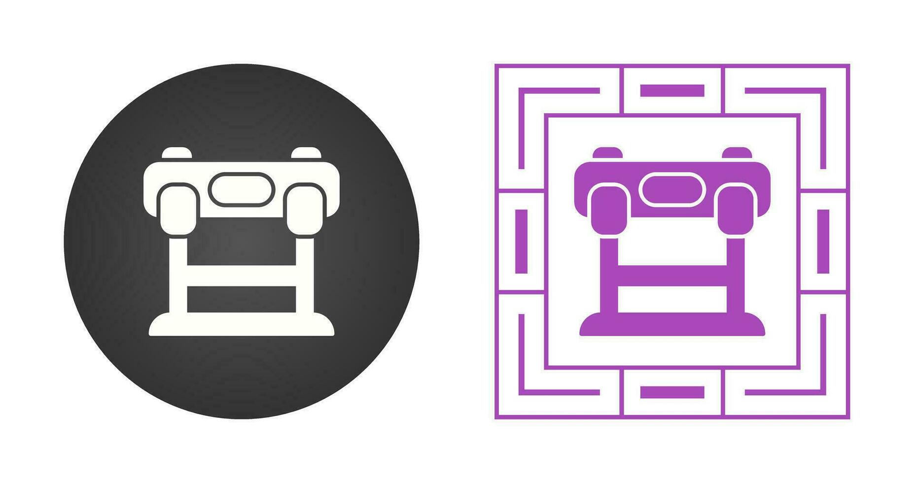 Hurdles Race Vector Icon