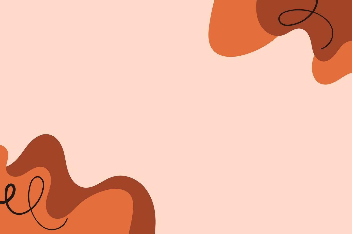 Abstract elements background design template vector