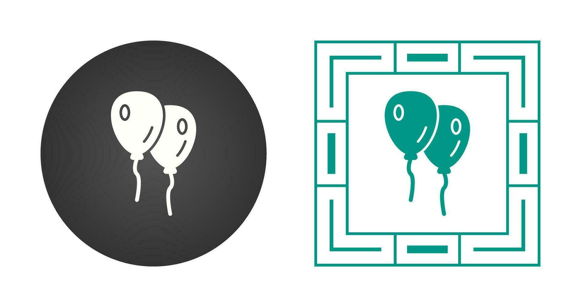Balloons Vector Icon